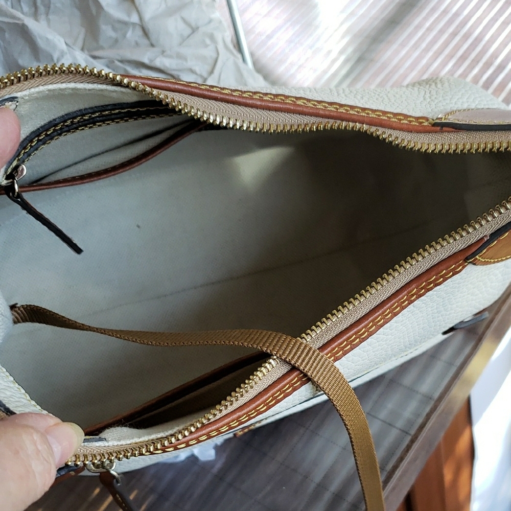 Dooney & Bourke Pebble Leather Hobo Bag - Picture 6 of 8
